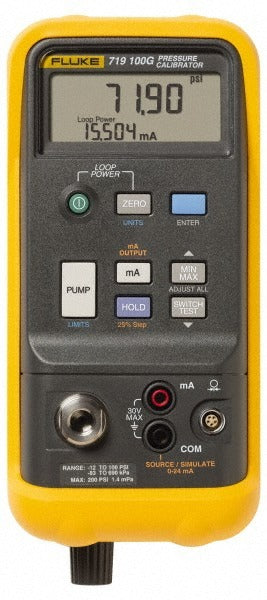 FLUKE Fluke FLUKE-719 30G Handheld Pressure Calibrator 30 Psi