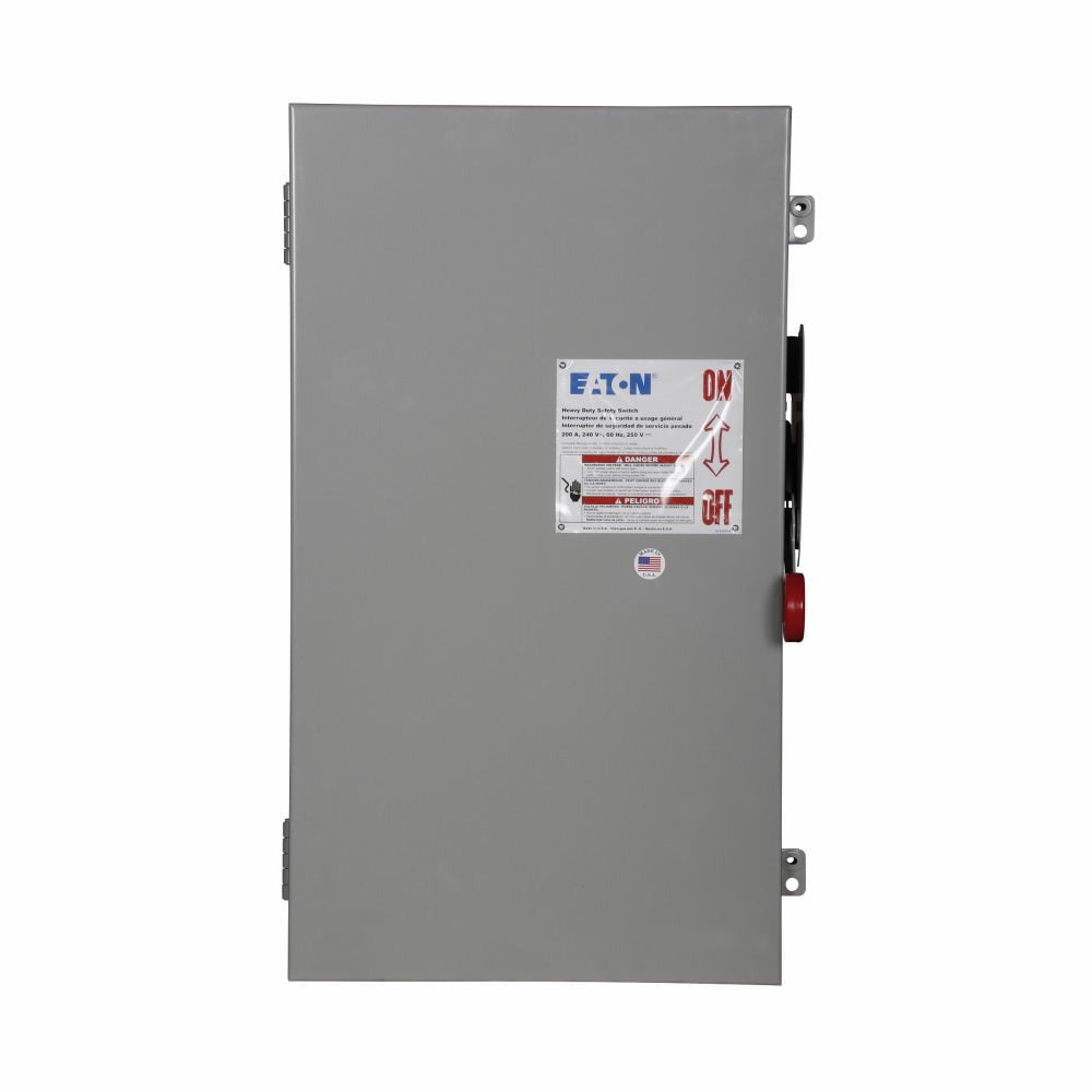 CUTLER & HAMMER Cutler & Hammer DH324NGK Heavy duty fusible safety switch 200 A 240 VAC (4-wire)