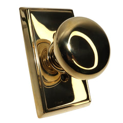 EMTEK Emtek 8121PUS3NL Providence Knob Passage Unlacquered Brass
