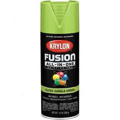 KRYLON Krylon K02712007 Acrylic Enamel Spray Paint Jungle Green Gloss