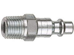 TRU-FLATE Tru-Flate 12-227 Industrial/Milton 3/8 in MNPT Steel Industrial Plug (Pack)