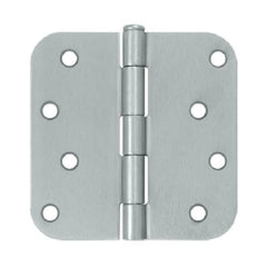 DELTANA Deltana S44R526D Radius Corner Hinge 4x4 Satin Chrome