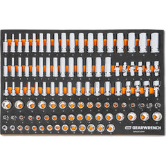 GEARWRENCH Gearwrench GWMSSKT38MM 3/8 in Drive Metric Socket Set 104 Pc
