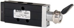 PARKER Parker 410811000 4 Way 2 Position Toggle Air Valve