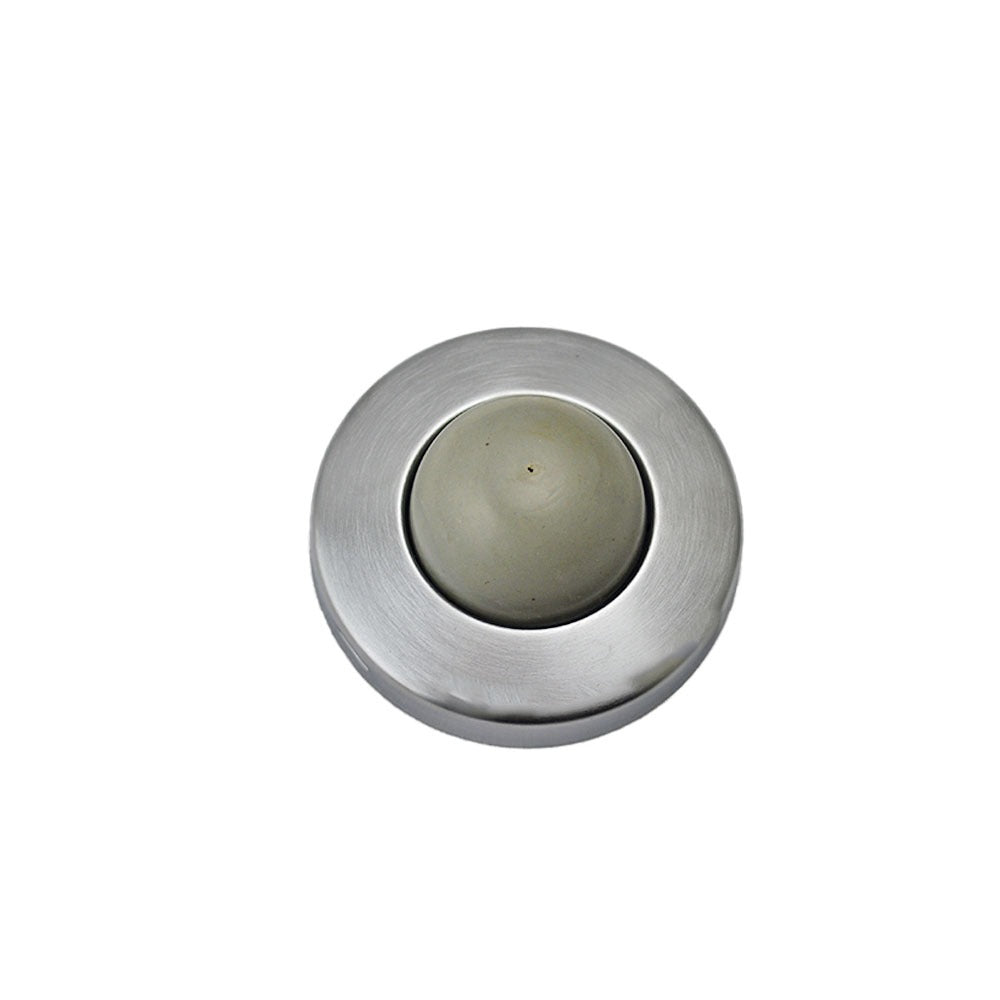 IVES Ives WS406407CVX26D Convex Wall Bumper 2.5 in Satin Chrome