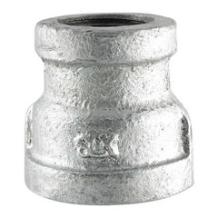 EVERFLOW Everflow GMRC1121 Galvanized Malleable Reducing Coupling (1-1/2 x 1/2) Bluefin GVC150-050C