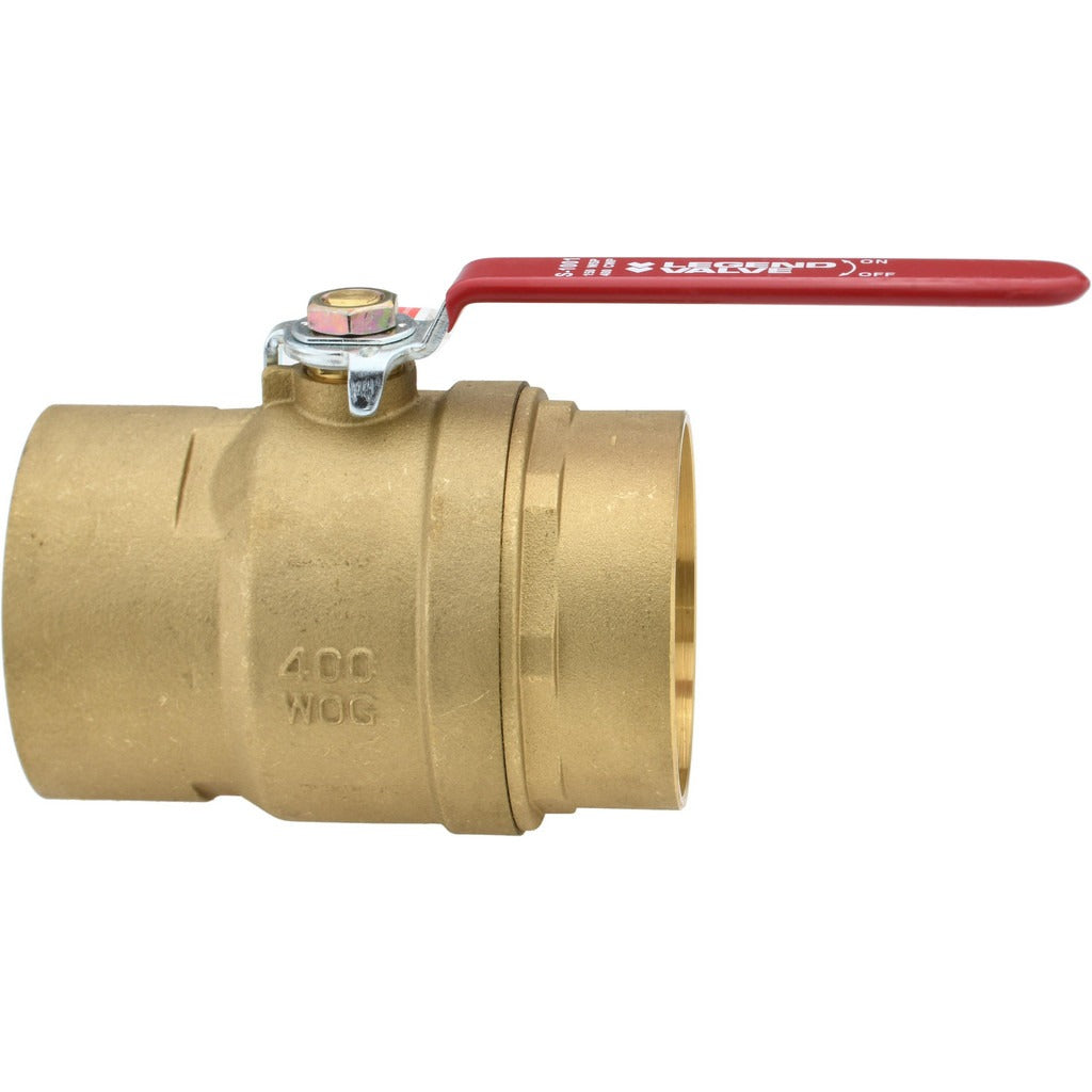 LEGEND VALVE Legend Valve 101-211 Full Port Ball Valve 4 Inch Solder