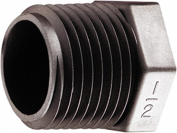 PARKER Parker 318P-2PP Polypropylene Pipe Plug 1/8 Inch Mpt