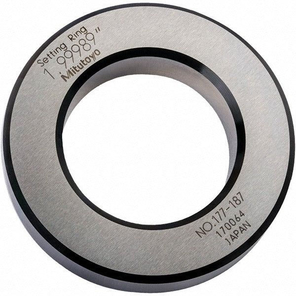 MITUTOYO Mitutoyo 177-187 Setting Ring 2in Id Satin Chrome