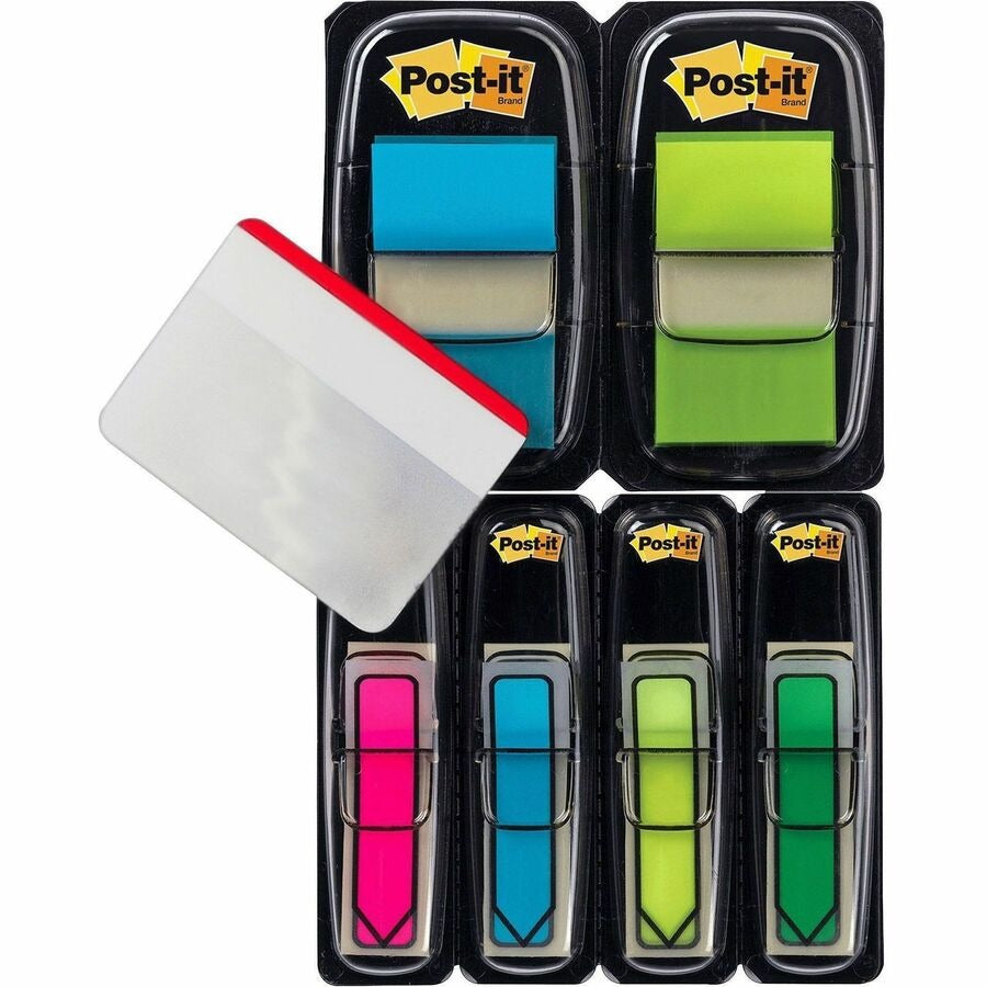 3M 3M MMM680BBBGA4VA Post-it Flags and Arrow Flags Value Pack (208 Pack, 1/2 inches & 1 inches Sizes) 680-BBBGA4VA