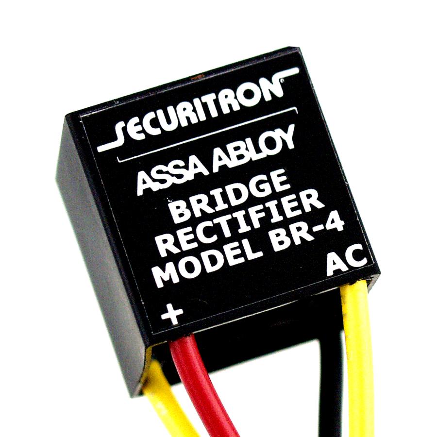 SECURITRON Securitron BR4 4 Amp Bridge Rectifier Access Control