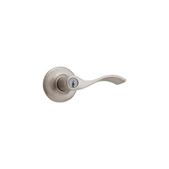 KWIKSET Kwikset 405BL-15 Balboa Lever Entry Door Lock Satin Nickel