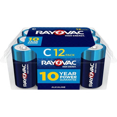 RAYOVAC Rayovac 814-12PP Genf High Energy Alkaline C Size 12 Pack