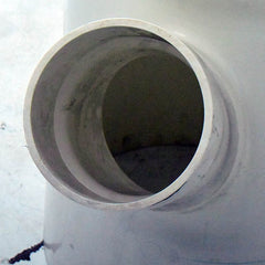 CHARLOTTE PIPE Charlotte Pipe PVC 00601 6300 PVC DWV reducing wye (16 inches x 16 inches x 6 inches hub)