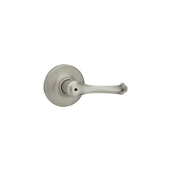 KWIKSET Kwikset 300DNL-15 Dorian Lever Privacy Door Lock Satin Nickel