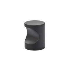 EMTEK Emtek 86151US19 Large Modern Finger Cabinet Pull Flat Black