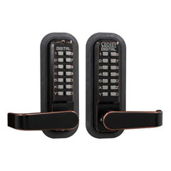 LOCKEY Lockey 2835OILDC Keyless Lever Lock Oil Rubbed Bronze