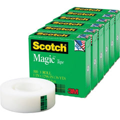 3M 3M MMM81011296PK Invisible Magic Tape 1 in x 36 yd (6 Pack) 81011296PK