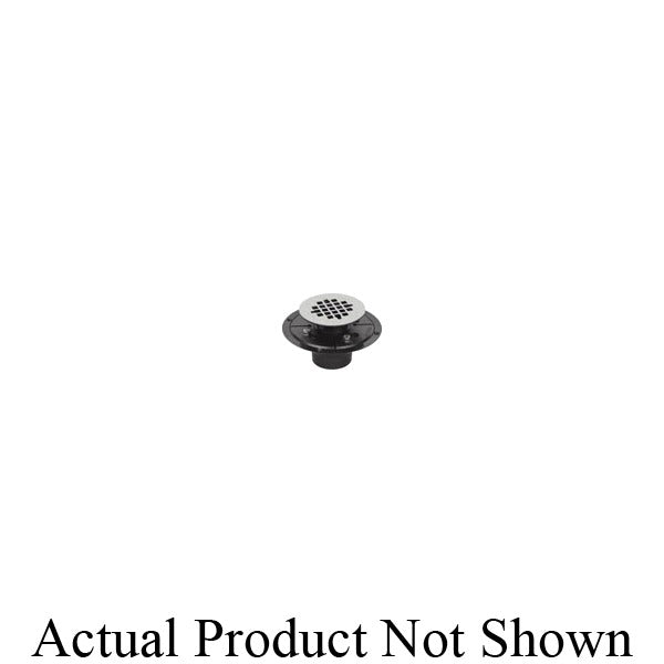 IPS Ips 63641 Round Tile Shower Drain 2x3 in Solvent Weld Abs