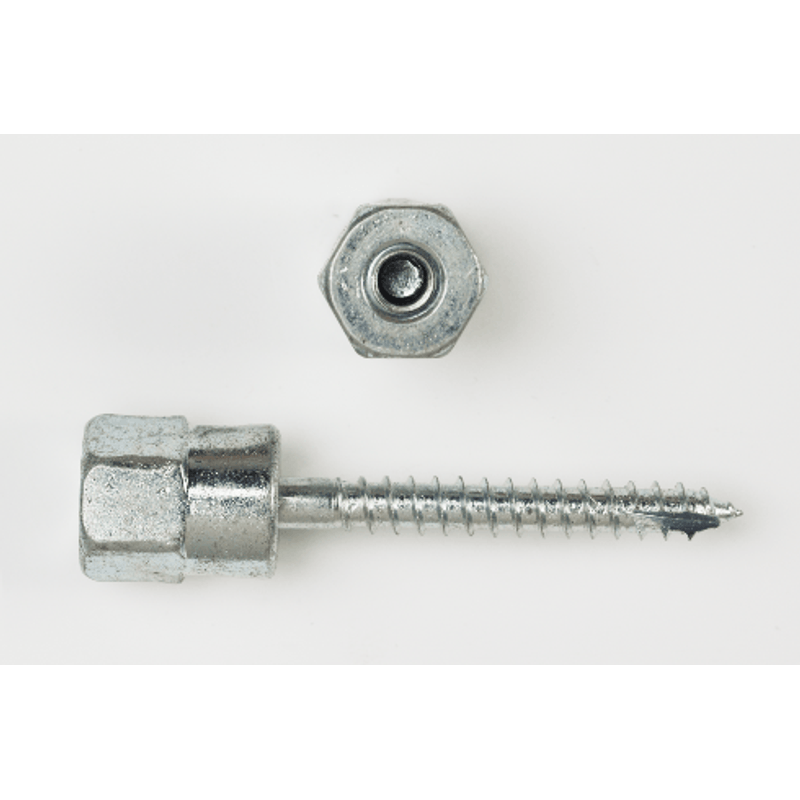 PECO FASTENERS Peco Fasteners WVH7163J 1/4 x 2 Vertical Hanger for Wood 25 per Jar