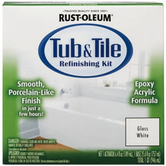 RUST-OLEUM Rust-oleum 7860519 Tub Tile Refinishing Kit White 32 Oz