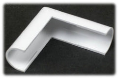 WIREMOLD Wiremold Company C18 Outside Elbow Cord Cover White