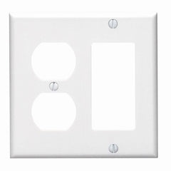 LEVITON Leviton Mfg Co 002-80455-00W Combination Wall Plate 25 Pack