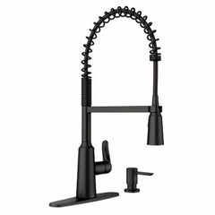 MOEN Moen Inc/faucets 87807BL Pulldown Kitchen Faucet Matte Black