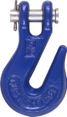 NATIONAL HARDWARE National Mfg N177-220 Blue Clevis Grab Hook 5/16 in 5 Pack