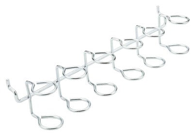 NATIONAL HARDWARE National Mfg N180-040 Zinc Plated Pegboard Tool Holder 6 Pack