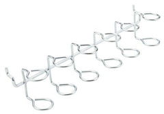 NATIONAL HARDWARE National Mfg N180-040 Zinc Plated Pegboard Tool Holder 6 Pack