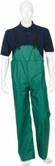 MCR SAFETY Mcr Safety 388BFX4 Rain Bib Overalls 4XL Green Pvc