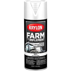 KRYLON Krylon K01937008 Farm Implement Spray Paint White 12 Oz