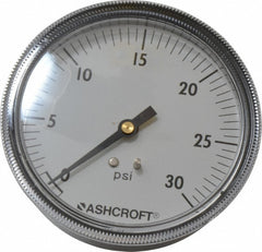 ASHCROFT Ashcroft 662876002375 Pressure Gauge 0-30 Psi 3.5 in Dial