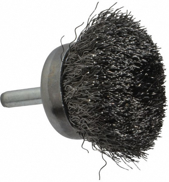 WEILER Weiler 90316 Cup Brush 1-3/4 in Crimped Steel 13000 Rpm