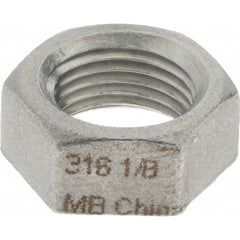 MERIT BRASS Merit Brass K619-02 Pipe Locknut 1/8 in 316 Ss 150 Psi