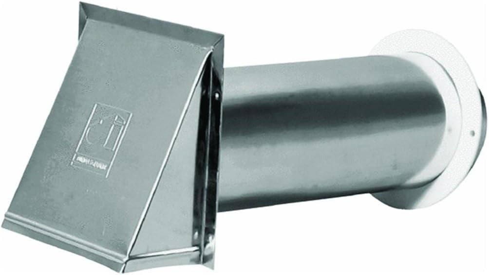 DUNDAS JAFINE Dundas Jafine PVB4EAL Aluminum Exhaust Hood (4 Inch)