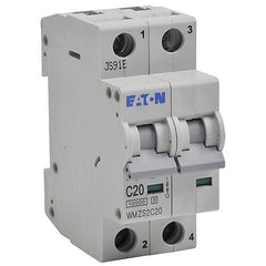 EATON Eaton WMZS2C20 WMZS Din Rail Supplementary Protector 20 A (2 Pole) FAZ-C20-2