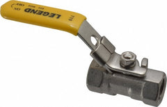 LEGEND VALVE Legend Valve 113-121 Ball Valve 1/4 Inch Fnpt Stainless Steel