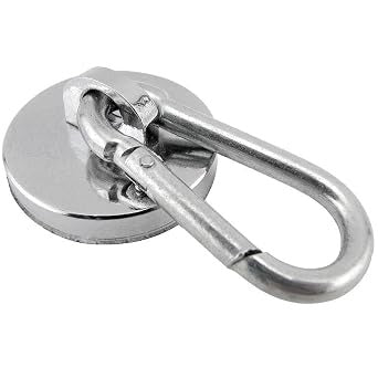 MASTER MAGNETICS Master Magnetics 07587 Neo Mag Carabiner Hook 45 lb (1 Pack)