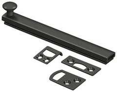 DELTANA Deltana 6SBCS10B Surface Bolt 6 Inches Oil Rubbed Bronze