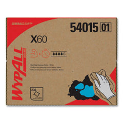 KIMBERLY-CLARK Kimberly-Clark KCC54015 General Clean X60 Cloths (12.5 x 16.8 / Carton of 236)