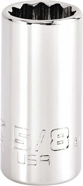 PROTO Proto J5220N Hand Socket 5/8 in 12-point 3/8 Drive