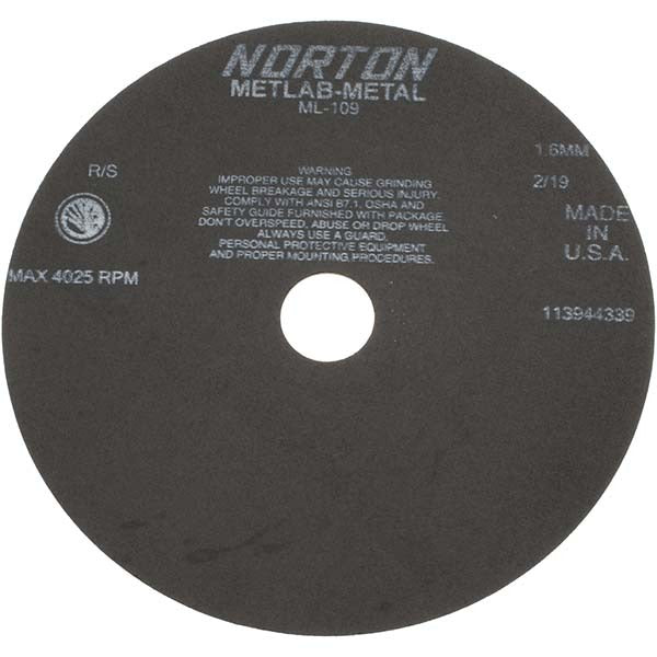NORTON Norton 66253117874 Cutoff Wheel 9in Aluminum Oxide Type 1