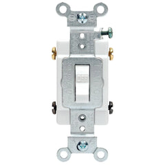LEVITON Leviton R54-0CSB2-2WS Double Pole Toggle AC Quiet Switch 20 Amp (Each)