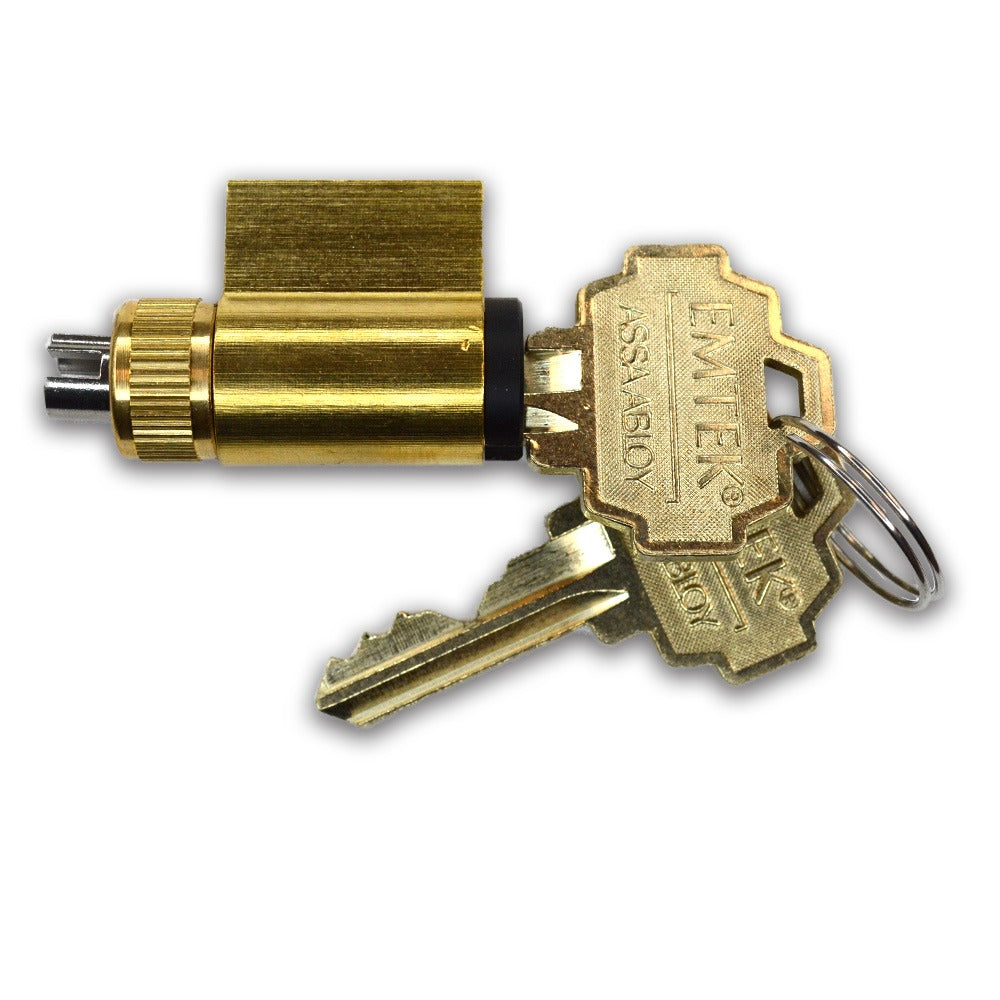 EMTEK Emtek CY4-PSCHCTS2-FB Schlage C Cylinder Key in Knob