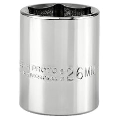 PROTO Proto J5426MH 26mm 1/2 Drive 6-point Hand Socket