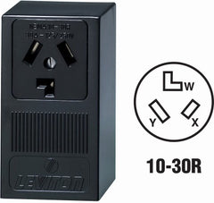 LEVITON Leviton Mfg Co R20-05054-P00 Surface Dryer Outlet 30A