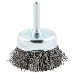 NORTON Norton 66252839028 Cup Brush 1-3/4 in Carbon Steel Crimped