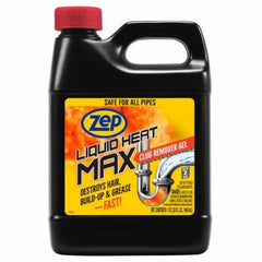 ZEP Zep Inc ZULHM32 Liquid Heat Gel Drain Opener 32 Oz